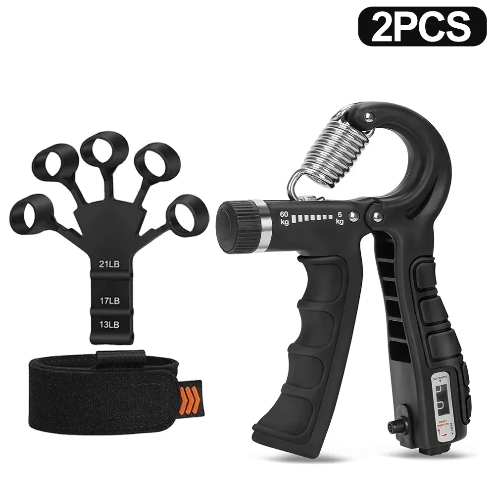 Adjustable 5-60Kg Heavy Hand Strengthener