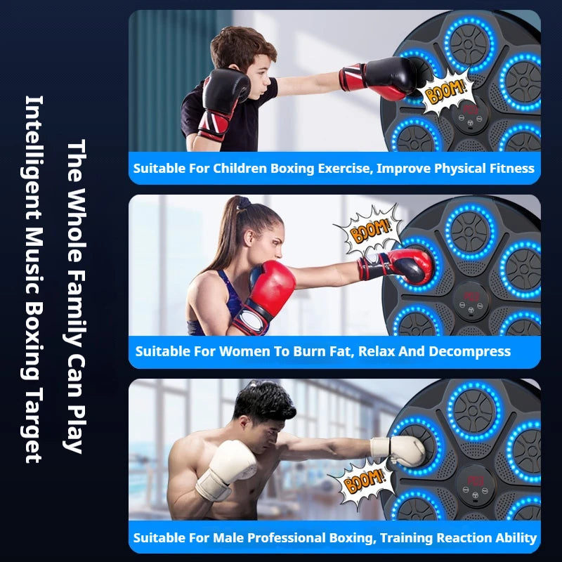 New Music Boxing Machine Smart Bluetooth Wall Mounted