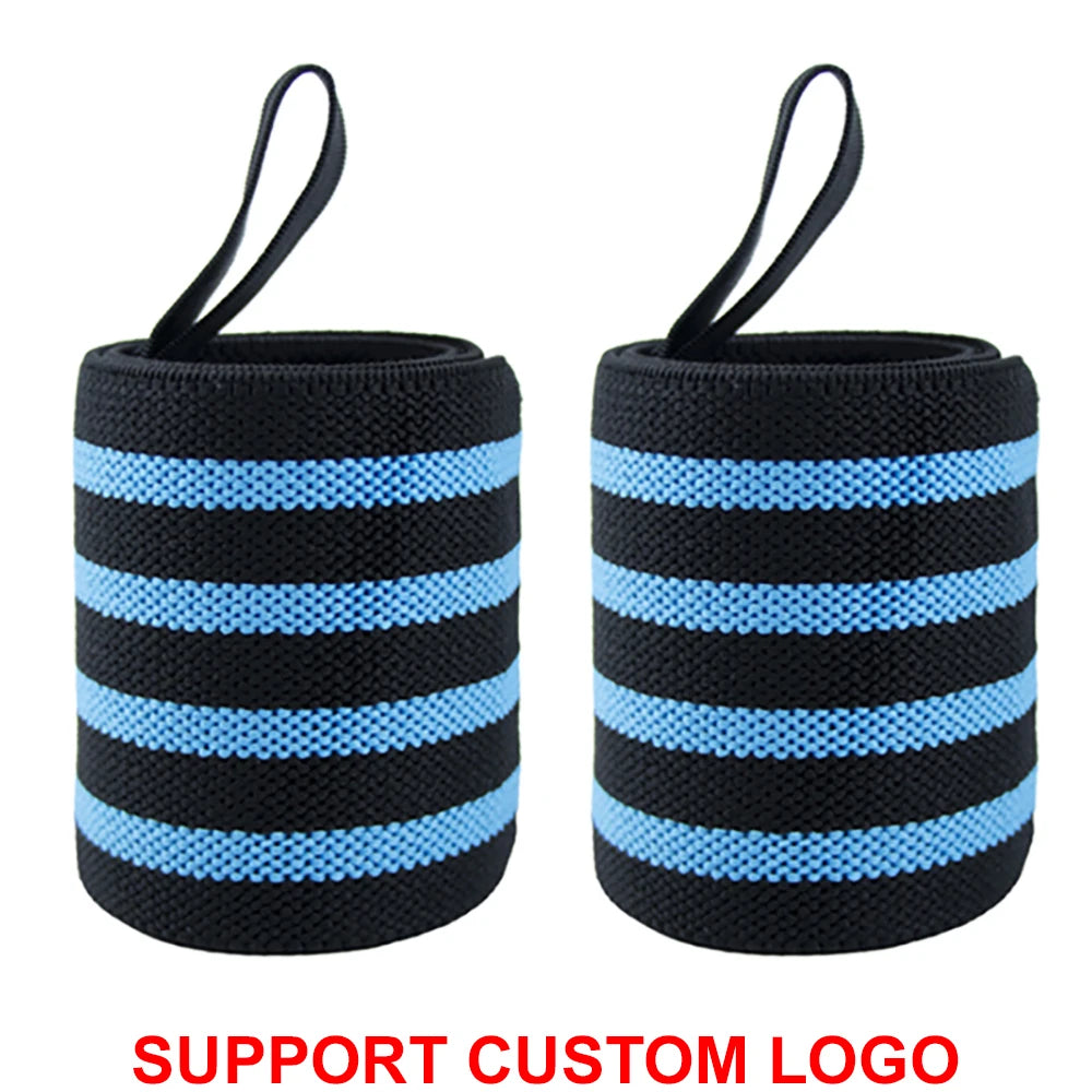 1 Pair Wristband Wrist Support Brace Straps Extra Strength Weight Lifting