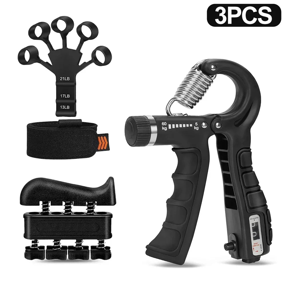 Adjustable 5-60Kg Heavy Hand Strengthener