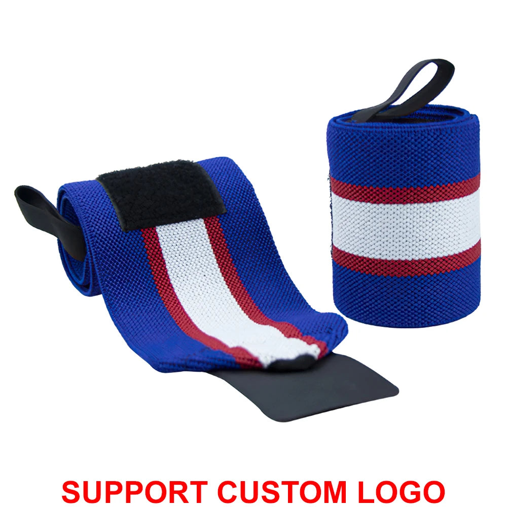 1 Pair Wristband Wrist Support Brace Straps Extra Strength Weight Lifting