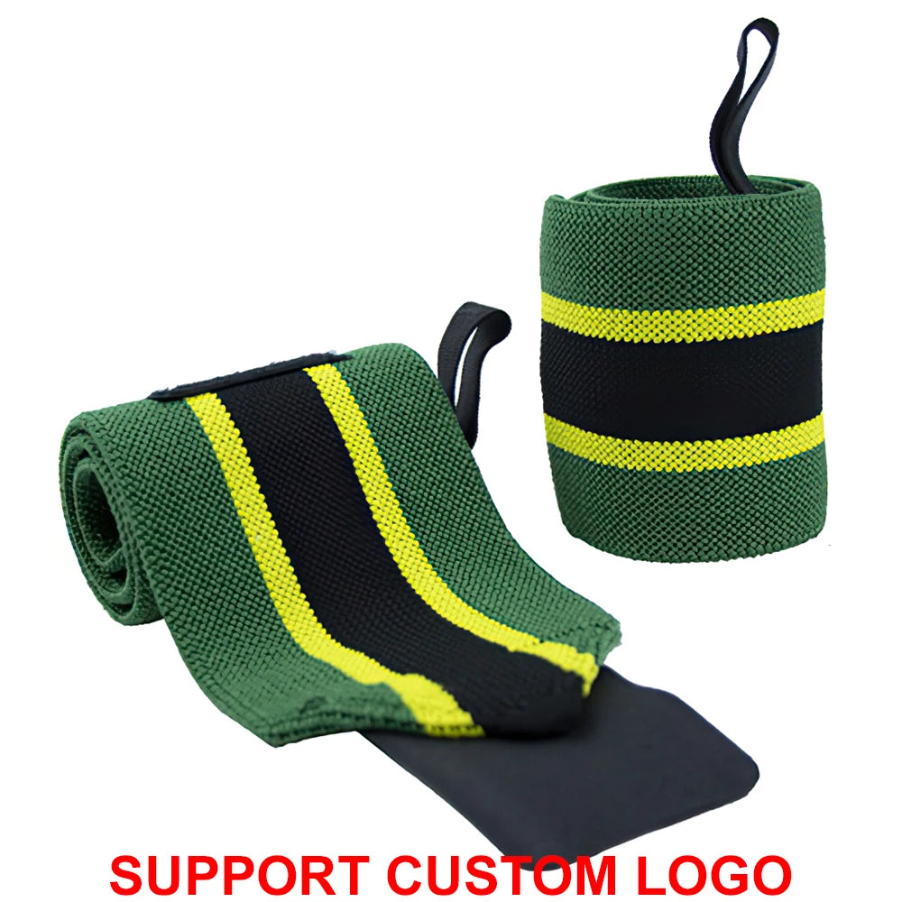 1 Pair Wristband Wrist Support Brace Straps Extra Strength Weight Lifting