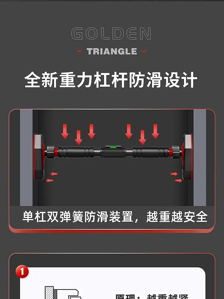 Anti Drop Indoor Horizontal pull-up Bar