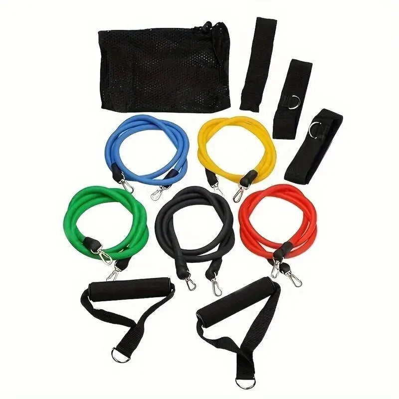 11pcs/Set Pull Rope, Resistance Bands, Ankle Strap