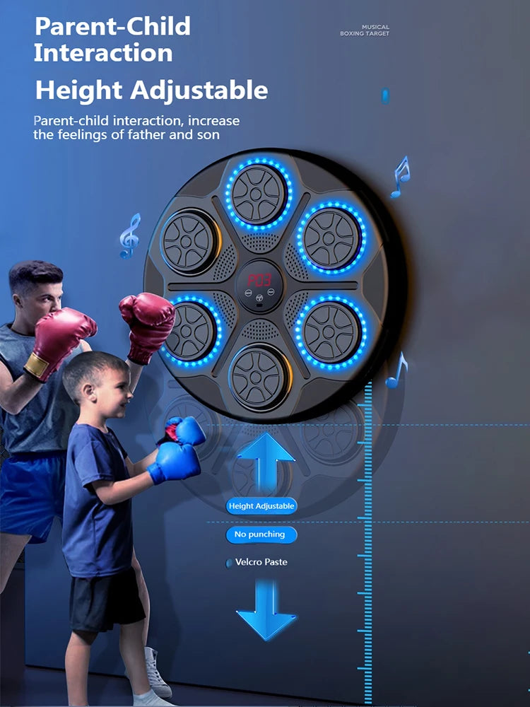 New Music Boxing Machine Smart Bluetooth Wall Mounted