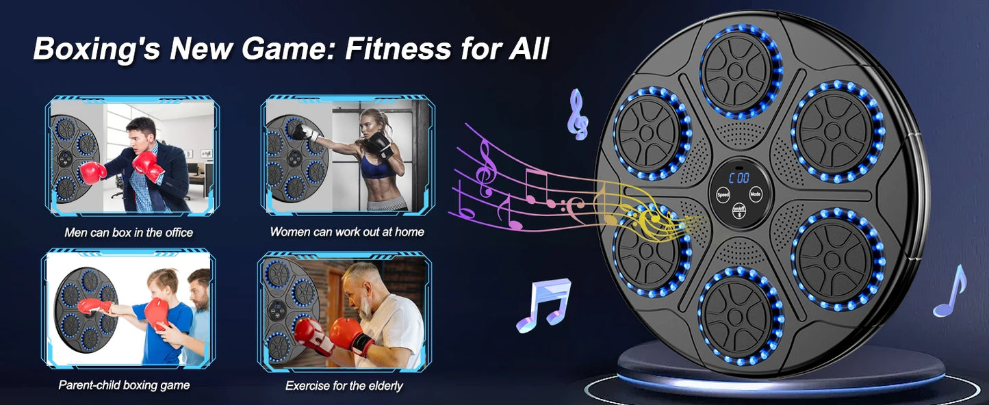 New Music Boxing Machine Smart Bluetooth Wall Mounted